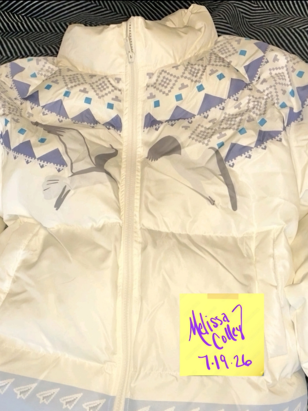 Taylor Swift 1989 Puffer Jacket XL